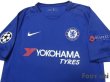 Photo3: Chelsea 2017-2018 Home Shirt #18 Olivier Giroud Champions League Patch/Badge Respect Patch/Badge (3)