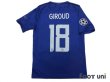 Photo2: Chelsea 2017-2018 Home Shirt #18 Olivier Giroud Champions League Patch/Badge Respect Patch/Badge (2)