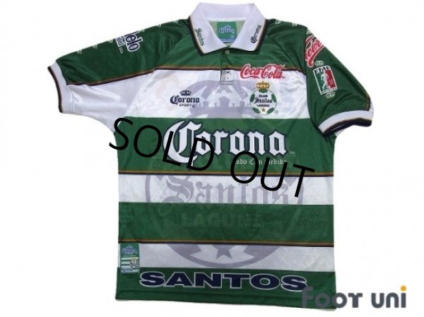 Photo1: Santos Laguna 1999-2000 Home Shirt (1)