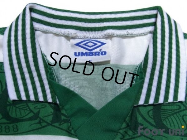 Photo4: Celtic 1995-1997 Home Shirt (4)