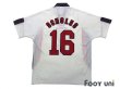 Photo2: England 1998 Home Shirt #16 Scholes (2)