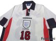 Photo3: England 1998 Home Shirt #16 Scholes (3)