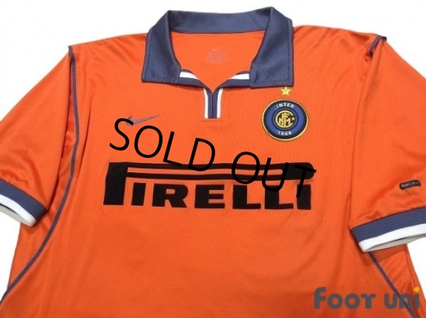 Photo3: Inter Milan 2000-2001 3rd Shirt #1+8 Zamorano (3)