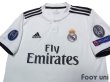 Photo3: Real Madrid 2018-2019 Home Shirt #11 Bale Champions League Patch/Badge (3)