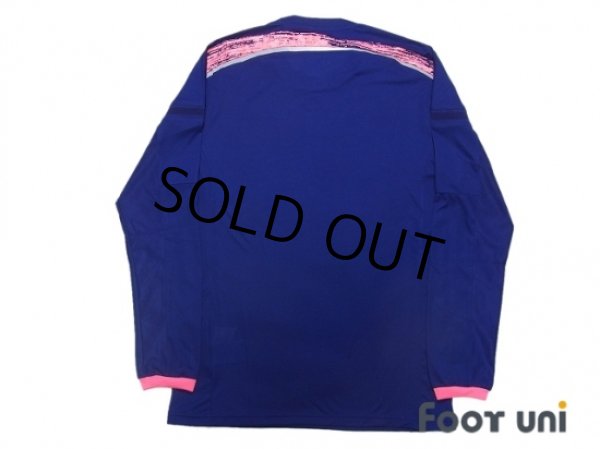 Photo2: Japan Women's Nadeshiko 2014 Home Authentic Long Sleeve Shirt w/tags (2)