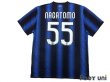 Photo2: Inter Milan 2010-2011 Home Shirt #55 Nagatomo Scudetto Patch/Badge w/tags (2)
