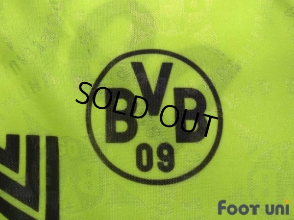 Photo6: Borussia Dortmund 1994-1995 Home Shirt (6)