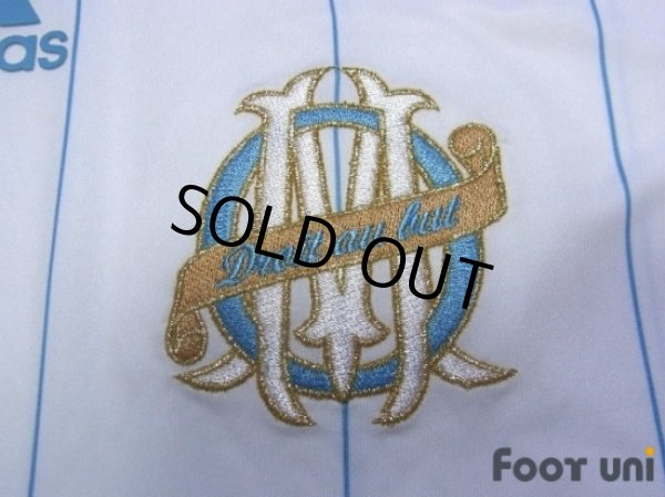Photo5: Olympique Marseille 2009-2010 Home Authentic Long Sleeve Shirt w/tags (5)