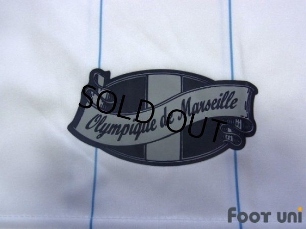 Photo6: Olympique Marseille 2009-2010 Home Authentic Long Sleeve Shirt w/tags (6)