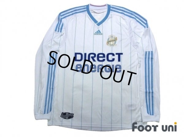 Photo1: Olympique Marseille 2009-2010 Home Authentic Long Sleeve Shirt w/tags (1)