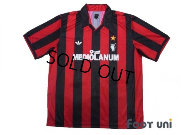 Photo1: AC Milan 1990-1992 Home Reprint Shirt #6 (1)