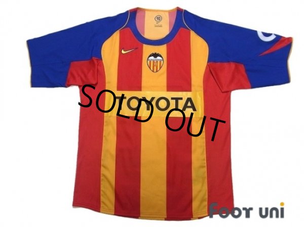 Photo1: Valencia 2004-2005 Away Shirt (1)