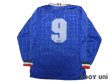 Photo2: Italy 1995 Home Player Long Sleeve Shirt #9 (2)