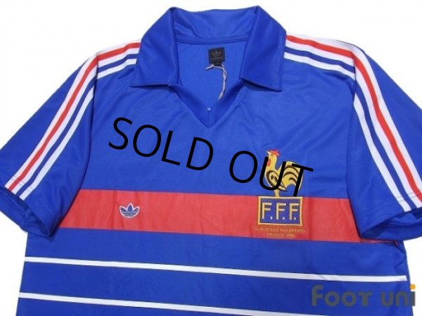 Photo3: France 1984 Home Reprint Shirt w/tags (3)