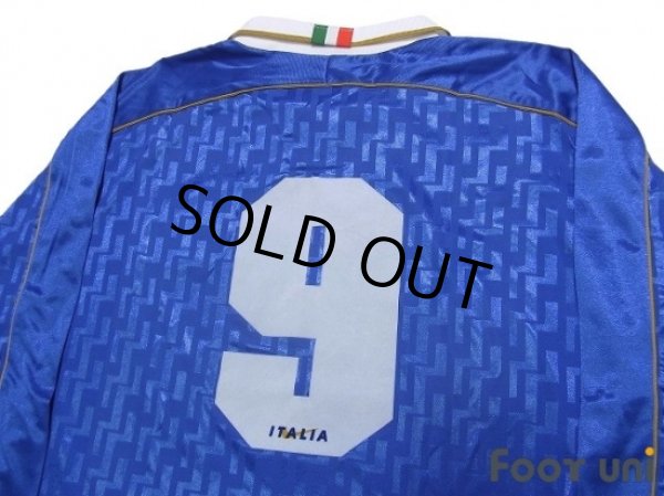 Photo4: Italy 1995 Home Player Long Sleeve Shirt #9 (4)