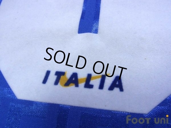 Photo7: Italy 1995 Home Player Long Sleeve Shirt #9 (7)