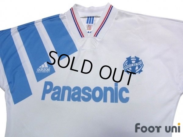 Photo3: Olympique Marseille 1991-1992 Home Shirt (3)