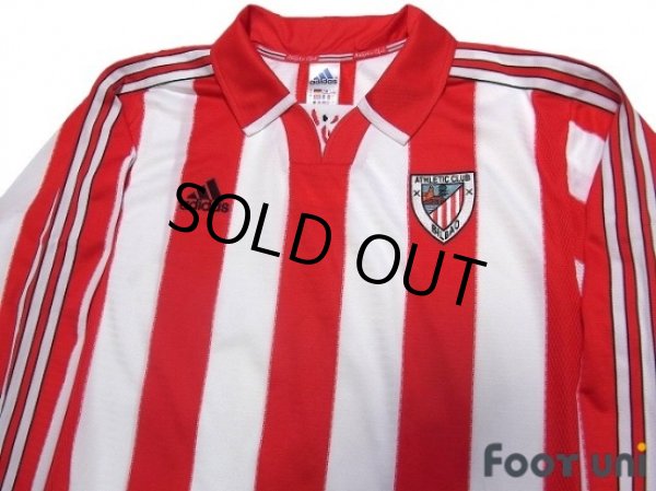 Photo3: Athletic Bilbao 1999-2001 Home Authentic Long Sleeve Shirt w/tags (3)
