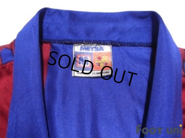 Photo4: FC Barcelona 1982-1990 Home Shirt (4)