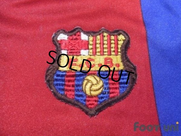 Photo5: FC Barcelona 1982-1990 Home Shirt (5)