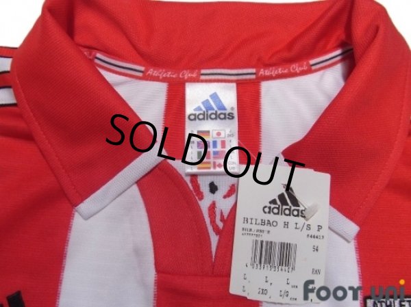 Photo4: Athletic Bilbao 1999-2001 Home Authentic Long Sleeve Shirt w/tags (4)