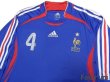 Photo3: France 2006 Home Long Sleeve Shirt #4 Vieira (3)