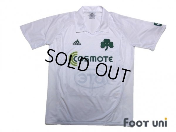 Photo1: Panathinaikos 2008-2009 Centenario Away Shirt (1)