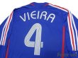 Photo4: France 2006 Home Long Sleeve Shirt #4 Vieira (4)