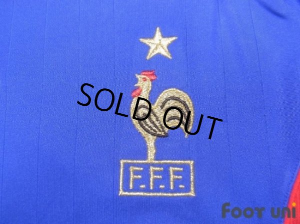 Photo6: France 2006 Home Long Sleeve Shirt #4 Vieira (6)