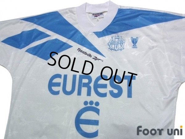 Photo3: Olympique Marseille 1994-1995 Home Shirt w/tags (3)