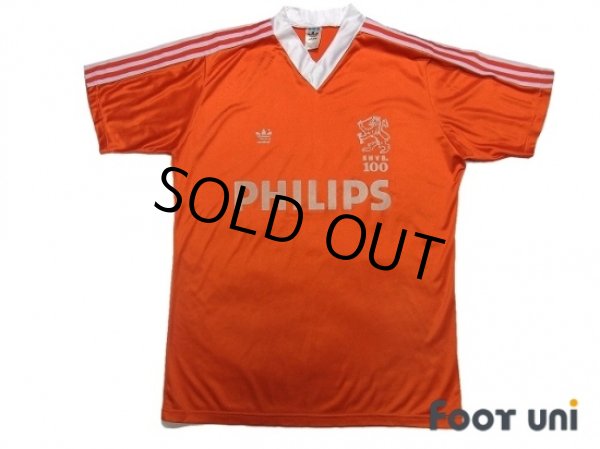 Photo1: Netherlands 1989 Home Shirt (1)