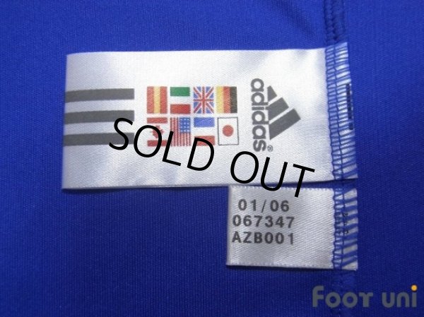 Photo8: France 2006 Home Long Sleeve Shirt #4 Vieira (8)