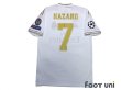 Photo2: Real Madrid 2019-2020 Home Shirts and shorts Set #7 Hazard Champions League Patch/Badge (2)