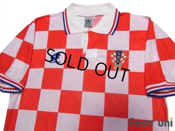 Photo3: Croatia Euro 1996 Home Shirt (3)