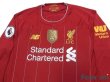 Photo3: Liverpool 2019-2020 Home Long Sleeve Shirt #4 Virgil van Dijk Premier League Patch/Badge (3)