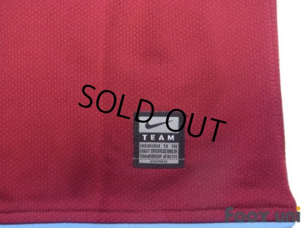 Photo8: Aston Villa 2008-2009 Home Authentic Long Sleeve Shirt (8)