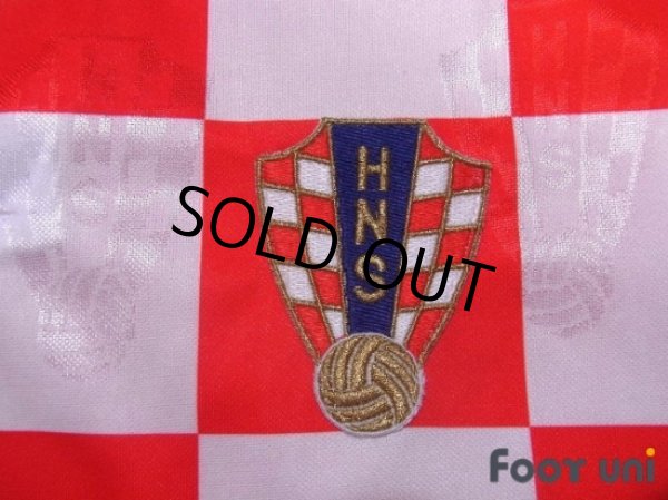 Photo5: Croatia Euro 1996 Home Shirt (5)