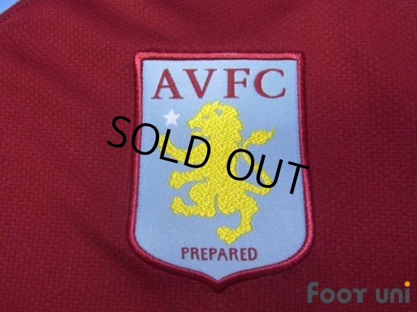 Photo5: Aston Villa 2008-2009 Home Authentic Long Sleeve Shirt (5)