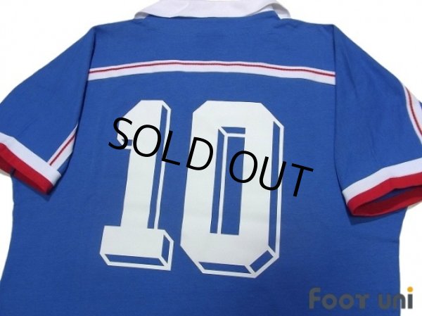 Photo4: France 1986 Home Reprint Shirt #10 (4)