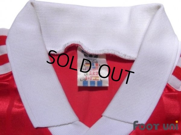 Photo4: AS Monaco 1994-1995 Home Shirt (4)