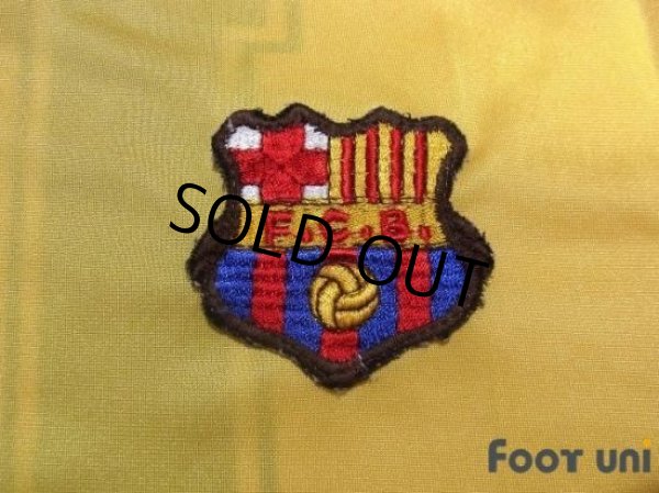 Photo6: FC Barcelona 1982-1987 Away Long Sleeve Shirt #19 (6)
