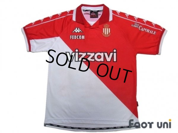 Photo1: AS Monaco 2000-2001 Home Shirt (1)