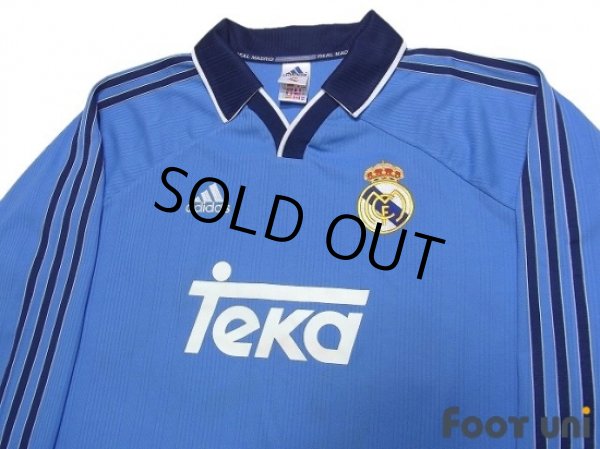 Photo3: Real Madrid 1999-2001 Away Authentic Long Sleeve Shirt (3)