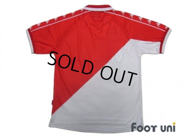 Photo2: AS Monaco 2000-2001 Home Shirt (2)