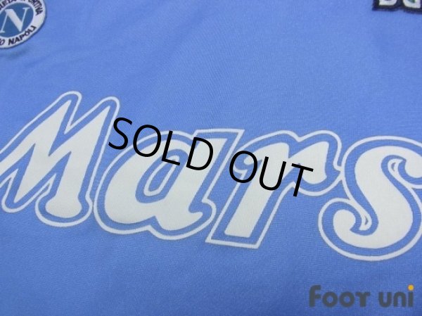 Photo6: Napoli 1988-1989 Home Reprint Shirt (6)