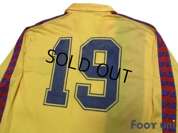 Photo4: FC Barcelona 1982-1987 Away Long Sleeve Shirt #19 (4)