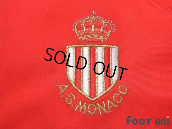 Photo6: AS Monaco 1999-2000 Home Long Sleeve Shirt #11 Simone (6)