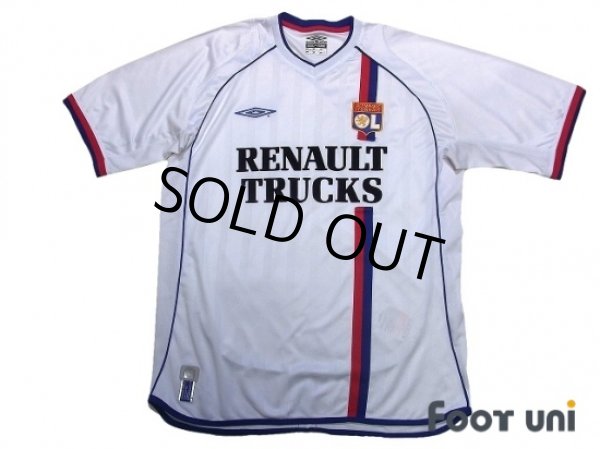 Photo1: Olympique Lyonnais 2002-2004 Home Shirt (1)