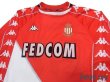 Photo3: AS Monaco 1999-2000 Home Long Sleeve Shirt #11 Simone (3)