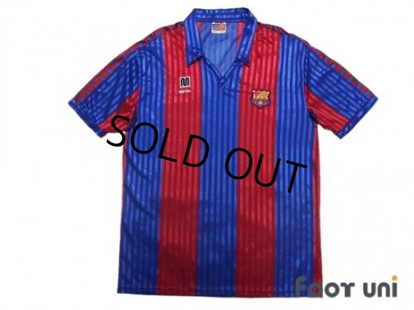 Photo1: FC Barcelona 1990-1992 Home Shirt (1)